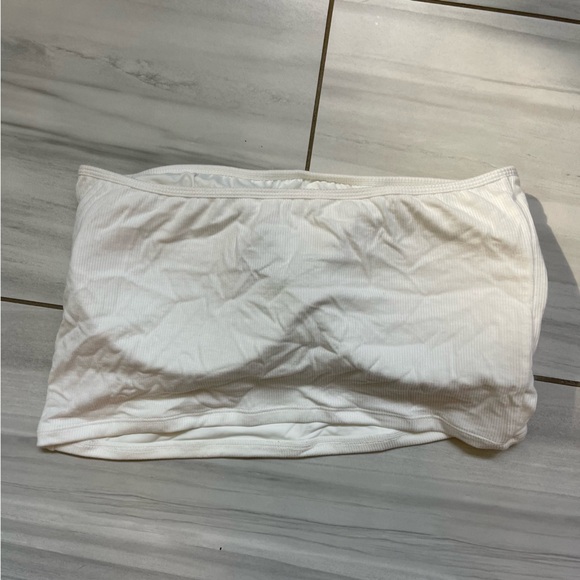 KLASSY NETWORK - BRALESS - 3X - WHITE TUBE TOP - Picture 6 of 7